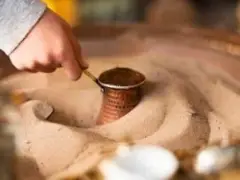 Cappadocia Turkish Coffee Workshop on Sand with Dessert