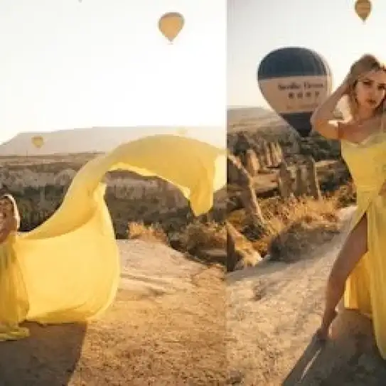 Cappadocia Flying Dress Photoshoot with Pro Photographer — photo 4
