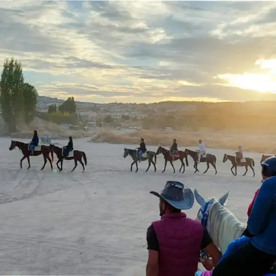 Cappadocia Sunrise Balloon Watching & 2-Hour Horse Riding Tour — photo 3